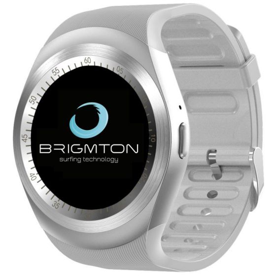 Brigmton Bt7 Smartwatch Ips 1 3 Podometro Blanco